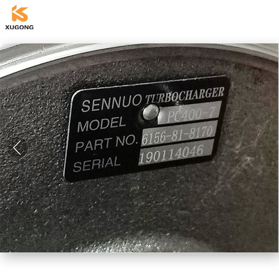 WA470 WA480 Komatsu Engine Turbocharger 6156818110 SA6D125E SAA6D125E 6D125 Engine Turbocharger 6156-81-8170