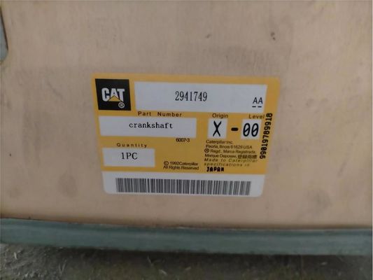 C6.4 Engine Parts 291-1749 2911749 Excavator Crankshaft For E320D
