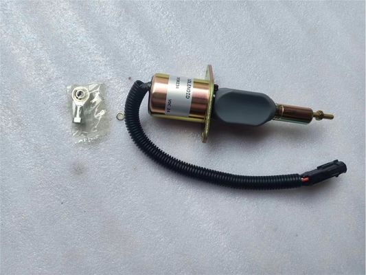PC350-7 Engine Parts 3930234 Fuel Shut Off Solenoid Valve 24V For Cummins
