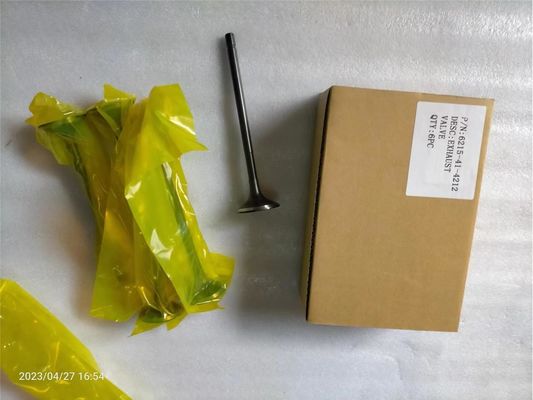 Engine Parts VALVE EXHAUST 6215-41-4212 6215414212 For Engine D275A-5 SAA6D140E-3