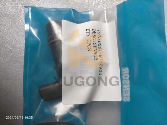 Factory direct sale original 6261-81-2903 SENSOR SPEED for PC70-8 PC200-8 Camshaft Excavator Machine