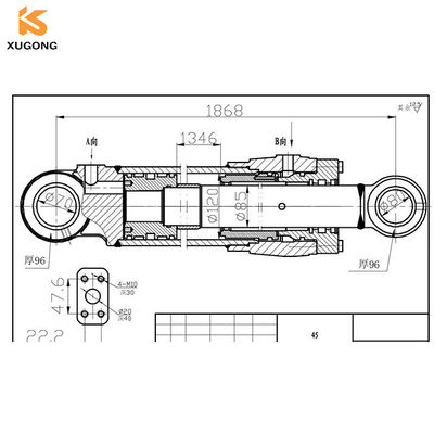 PC200-8MO BOOM CYLINDER ASSY