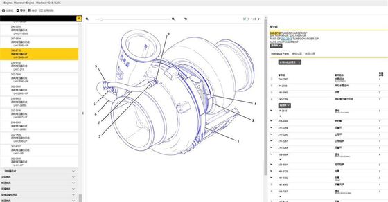 Energy Mining Application 3808712 Turbo for CAT Engine Durable