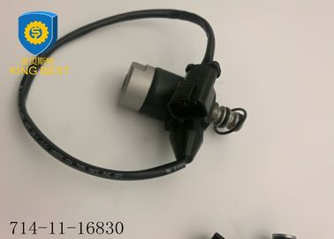 714-11-16840 Komatsu Excavator Parts 12V Solenoid Valve For WA120L-3 WA180-3-A