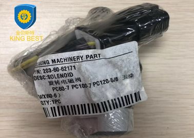 Komatsu Excavator Parts Rotary Solenoid Valve 203-60-62171 Replacement