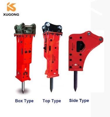 SB81 Hydraulic Breaker HSB-140 Rock Breaking Hammer For 20-25 Tons Excavator