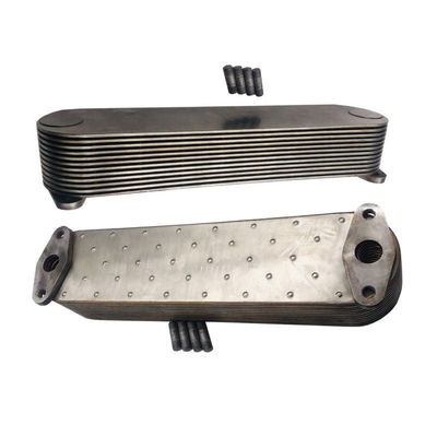 6D140 Engine Hydraulic Oil Cooler 12P 6212-61-2111 Komatsu Excavator Radiator