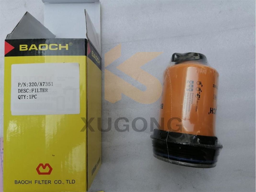 Excavator Tractor Parts Diesel Engine Fuel water separator Filter Element 320/07382 320A7351 For JCB