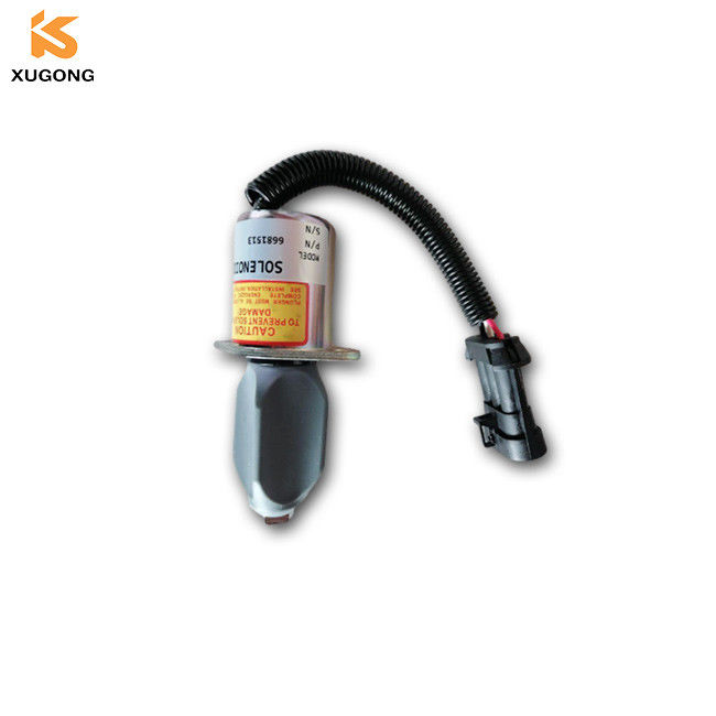 KG 6681513 Excavator Electrician Parts For Kubota Engine Stop Solenoid