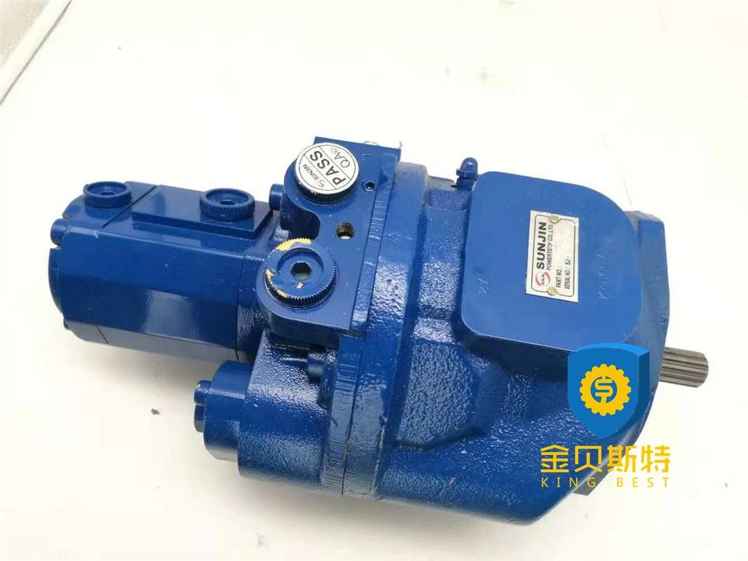 EC55B  Vol Vo Excavator Hydraulic Pump VOE14633611 Blue Color 3 Months Warranty