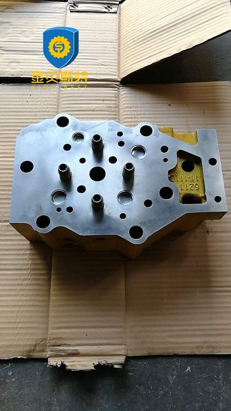 KOMATSU WA500-3 Excavator Engine Parts Diesel Engine Cylinder Head 6211-11-1100