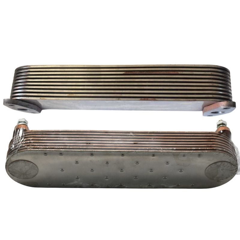 Excavator PC400-8 6D125 Engine Oil Cooler Radiator 6152-62-2210 For Construction Machinery Equipment